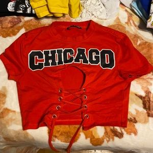Chicago crop top